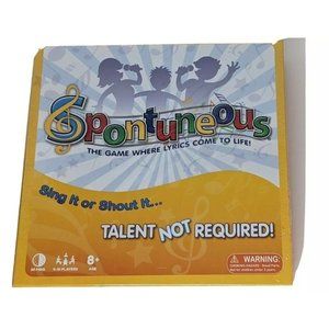 Spontuneous Board Game-  The Game Where Lyrics Come To Life